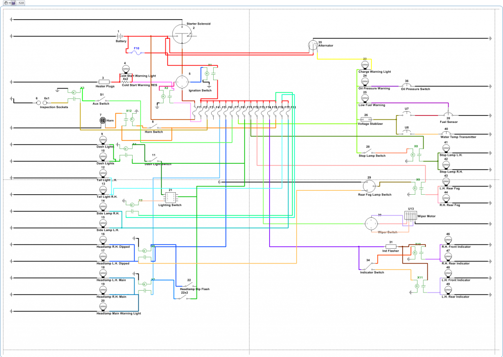 MY Wiring Diagram for 2.5TD (19J) | LandyZone - Land Rover Forum